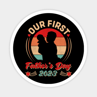 Our First Father's Day Magnet